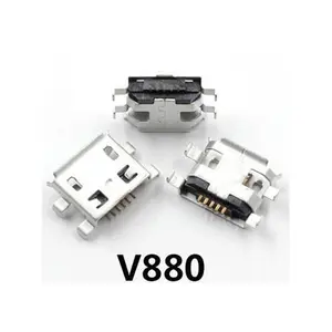 Free sample wholesale android charge V880 female socket connector