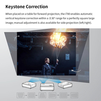 Projecteur domestique DLP 4K UHD I780, 3200 lumens ANSI, 240 Hz de fréquence de rafraîchissement, Android 9.0 Smart OS pour des expériences de cinéma maison immersives