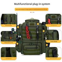 Sac à dos tactique en gros personnalisé, grand espace, activités de formation en forêt, sacs à dos tactiques Oxford pour hommes
