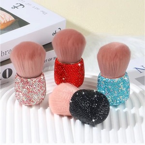 Full Diamond Small Waist <strong>Nail</strong> <strong>Brush</strong> Blusher Loose <strong>Brush</strong> Long Handle Mnet Red Makeup <strong>Brush</strong> Beginners <strong>Beauty</strong> - Product Image 4