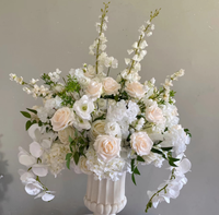 L-R483 Nouvelle Boule de Fleurs Artificielles Personnalisée à Prix Réduit Rose Orchidée pour Mariage, Demande en Mariage, Fête, Événement, Décoration de Table, Centre de Table