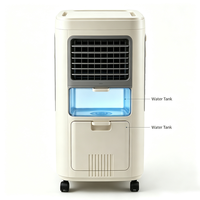Ventilateur rafraîchisseur d'air, ventilateur de climatisation domestique, télécommande intelligente, ventilateur électrique silencieux et lumineux, petit ventilateur de refroidissement portable