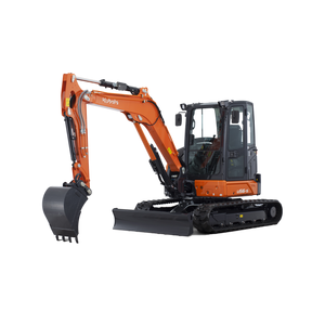 Mini-excavatrice d'occasion de marque supérieure U50-5, 5,5 tonnes, marque japonaise de premier plan, mini-excavatrice sur chenilles, pelle rétrocaveuse à vendre - Product Image 1