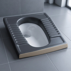 WC à la turque en céramique blanc, design Orissa Pan-Asie, sans abattant, prix abordable - Product Image 2