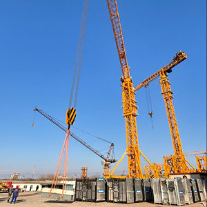 Grúa Torre con Pluma Oscilante DHL3300, Capacidad de 220 Toneladas, Equipo de Elevación Pesada para Ingeniería de Energía Eólica - Product Image 5