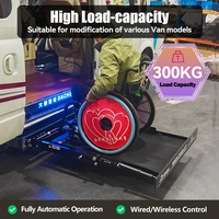 Elevador de silla de ruedas hidráulico eléctrico al aire libre Van silla de ruedas de coche Mesa de elevación vertical para discapacitados ancianos discapacitados 600lbs