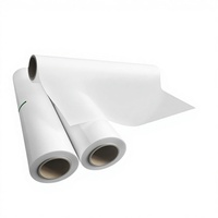 Film de transfert thermique DTF PET double face HyperTransprint 60 cm de large pour impression numérique, transfert instantané à froid et à chaud pour vêtements