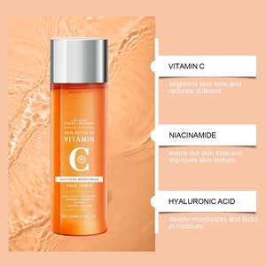 Tonique hydratant à la niacinamide 5X VC, marque propre, 100 ml, éclaircissant, unifiant le teint, adapté à tous les types de peau, utilisation quotidienne - Product Image 4