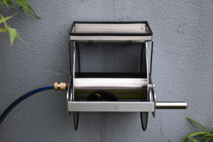 Online alışveriş çok fonksiyonlu duvara monte metal bahçe su taşınabilir hortum makarası arabası - Product Image 5