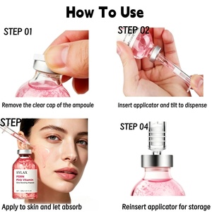 Suero Ampolla Coreano PDRN, Péptidos <span class=keywords><strong>de</strong></span> Cobre, Vitamina B12, Suero Facial Antienvejecimiento con Colágeno, Multipéptidos, 10 Ácidos Hialurónicos - Product Image 6
