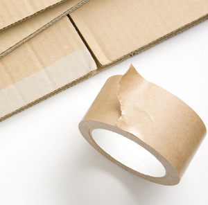 Ruban adhésif en caoutchouc naturel <span class=keywords><strong>fragile</strong></span> Ruban de papier kraft 18mm solide et collant pour une protection sûre de la boîte d'expédition - Product Image 2