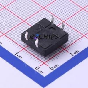 TS125CJ Tactile Switch Through hole Component (THT)-4P,12x12mm Switch Single Pole Single Throw Round Button Through Hole 12mm - Product Image 2