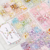Kit de perles en vrac pour la fabrication de bracelets et colliers DIY, fournitures de bijoux pour enfants, perles de verre de couleur mélangée à 9/12/24 compartiments