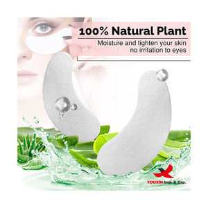 Patchs de gel sous les yeux pour extensions de cils, 1 paire, naturels, prix bas, fournisseur de matériel mixte - Product Image 2