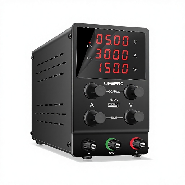 Short Circuit Protection 5V 30A Lab DC Power Supply for Sensitive LiFePO4 Battery Cells