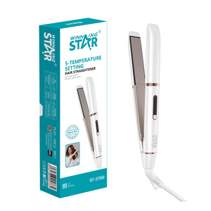 เครื่องหนีบผมวินนิ่งสตาร์ 42W สำหรับหน้าม้า (มาตรฐาน UK/EU สำหรับใช้ในบ้าน) - เครื่องหนีบผมแบบอ่อนโยน - Product Image 1