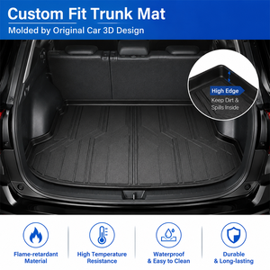 Tapis de coffre de voiture Coolcars à <span class=keywords><strong>prix</strong></span> abordable, facile à nettoyer, imperméable, 3D, entièrement durable, en TPE antidérapant pour Nissan <span class=keywords><strong>Qashqai</strong></span> <span class=keywords><strong>2021</strong></span> - Product Image 5