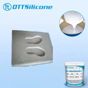 OTT-S720 Shoe Sole Mould Liquid RTV2 Silicone For Shoe Bronze Mould Making