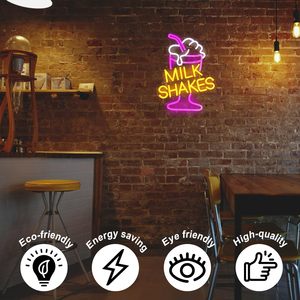 ป้ายไฟนีออนติดผนังสำหรับตกแต่ง<span class=keywords><strong>ค</strong></span>าเฟ่บา<span class=keywords><strong>ร</strong></span>์ร้านอาหารห้อง<span class=keywords><strong>ค</strong></span>รัวงานปาร์ตี้<span class=keywords><strong>ร</strong></span>้านอาหาร<span class=keywords><strong>ร</strong></span>้านของหวานแบบย้อนยุ<span class=keywords><strong>ค</strong></span> - Product Image 3