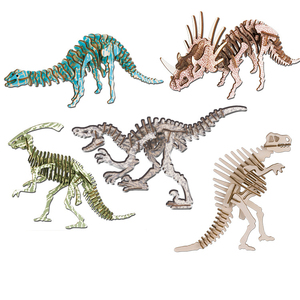 ASTM certification educational toy kids Jigsaw puzzle game 3D animal wooden puzzle