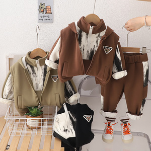 Cardigan in Stile Western per Bambini, <span class=keywords><strong>14</strong></span> Design Assortiti, Collezione 2025, Cappotto per Bambini, <span class=keywords><strong>Abbigliamento</strong></span> per Bambini, Completo Tre Pezzi - Product Image 2