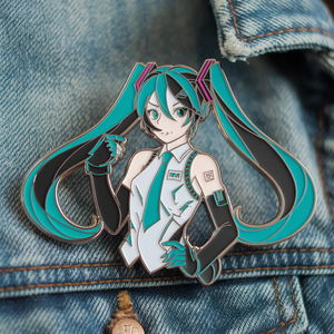 Spilla in Smalto Personalizzata del Produttore con Tema Anime <span class=keywords><strong>Miku</strong></span> - Product Image 5