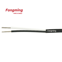 J K T S E B type PVC, caoutchouc de silicone, fil de capteur de câble thermocouple isolé en fibre de verre