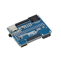 Carte de base Nano (B) adaptée au module de calcul Raspberry PI CM4 4 Lite/eMMC,Gigabit Ethernet,USB2.0,DSI, CSI, prise audio