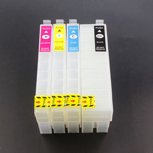 Cartouche d'encre rechargeable T812 812XXL pour <span class=keywords><strong>Epson</strong></span> WorkForce <span class=keywords><strong>WF</strong></span> <span class=keywords><strong>3820</strong></span> 3825 4830 4835 7840 7820 7310 EC-C7000 avec puce - Product Image 4