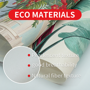 Carta da Parati Vintage Teal Chinoiserie con Motivi Floreali e Uccelli, Decorazione Murale Botanica Effetto Invecchiato per Sala da Pranzo e Soggiorno, Adesiva - Product Image 6