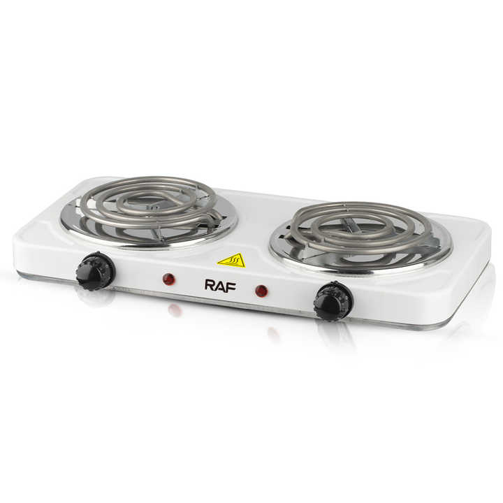 Two Cooking Plates Electric Stove Simple Operation Electric Stove Easy to Clean Electric Stove