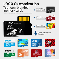 Carte TF étanche IPX7 en plastique avec logo personnalisé, Stock Factory V30 U3 A2 32 Go/64 Go/128 Go/256 Go, garantie 1 an pour appareil photo, tablette, PC