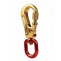 Clips pivotants en métal Crochet de déclenchement de laisse de chien à verrouillage par vis
