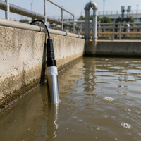 Sonde de turbidité et de concentration de boues autonettoyante en ligne pour la détection de la turbidité de l'eau des réservoirs de sédimentation