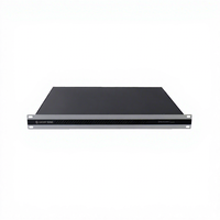 Amplificateur de puissance de classe D 2/4 canaux 1U à montage en rack avec contrôle de volume indépendant et indicateur LED pour amplificateur audio professionnel