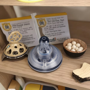 <span class=keywords><strong>Chupete</strong></span> de pezón de <span class=keywords><strong>silicona</strong></span> de 50mm sin BPA para bebés anticólicos de 0 a 12 meses - Product Image 5