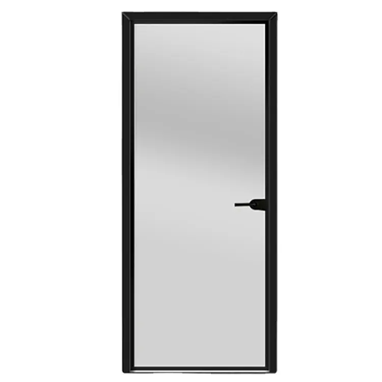 Kerala 2021 new aluminum small waterproof metal entry sliding glass folding bifold saloon doors for small bathrooms india