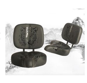 <span class=keywords><strong>Selle</strong></span> de vélo électrique tendance imprimée tigre <span class=keywords><strong>avec</strong></span> dossier, respirante, imperméable en PU, pour trajets quotidiens, 30*30cm - Product Image 3