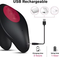 Culotte vibrante télécommandée à 10 modes, plug anal en acier, masseur de prostate électrique pour hommes
