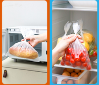 Sacs respirants pour trous d'air Sacs à pain micro perforés avec logo personnalisé pour fruits légumes