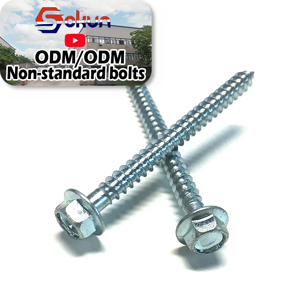 Taiwan Quality Hex Head Self-Drilling Screw: High-Performance Tapping Screw