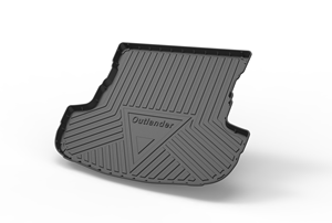 แผ่นปูท้ายรถสำหรับ MITSUBISHI Outlander 2016-2020 2021,แผ่นปูด้านหลังรถยนต์ทำความสะอาดง่ายกันน้ำ - Product Image 3