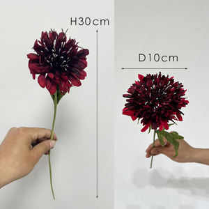 <span class=keywords><strong>Fiori</strong></span> di carta altamente realistici fatti a mano da 10cm <span class=keywords><strong>fiori</strong></span> di carta realistici moderni per feste di Natale - Product Image 3