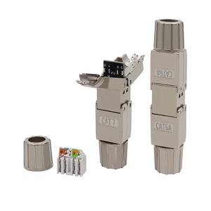 Connecteur Keystone blindé <span class=keywords><strong>RJ45</strong></span> Cat6A FTP SFTP de haute qualité, prise modulaire femelle <span class=keywords><strong>Cat</strong></span> <span class=keywords><strong>7</strong></span>, <span class=keywords><strong>coupleur</strong></span> mural, prise Keystone Cat8 - Product Image 3