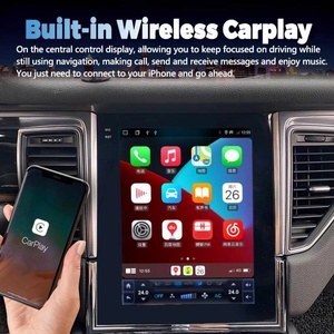 8G+128GB Portable 2din Car <b>GPS</b> <b>Navigation</b> Macan 2011-2017 Dashboard Vertical Screen Android 15 Auto Radio Head Unit DSP CarPlay - Product Image 6