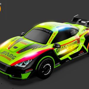 Coches RC de Alta Velocidad a Escala 1/20, Modelo Eléctrico, Juguete de Acrobacias sobre Riel, Potente Derrape en las Cuatro Ruedas, Carreras para Niños, Incluye Control Remoto - Product Image 2