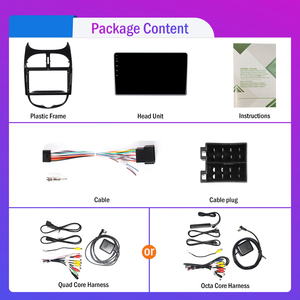 Đài phát thanh xe cho Peugeot 206 04-08 2DIN Android Car Stereo DVD GPS navigation Máy nghe nhạc đa phương tiện Android Auto Carplay - Product Image 3