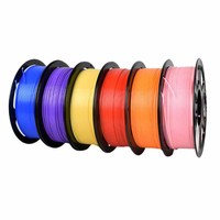 Filamen PLA HS Cetak Cepat Kecepatan Tinggi 1.75mm Aliran Cepat Bahan Suplai Spool Printer 3D Profesional Filamen Printer 3D