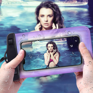 Alta calidad a prueba de <span class=keywords><strong>agua</strong></span> bolsa de teléfono celular PVC impermeable teléfono caso bolsas de teléfono móvil casos - Product Image 6