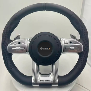 พวงมาลัยหนังสำหรับรถ Mercedes-Benz AMG W223 C217 W213 W205 W206 W212 W213 S400 SL63 S450 - Product Image 2